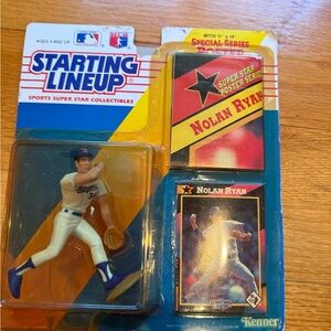 Nolan Ryan Starting Lineup Figure with Card
